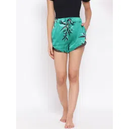 Oxolloxo Green Printed Shorts-picture-28