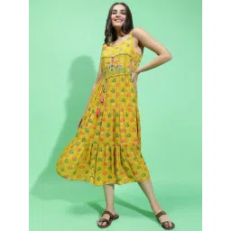 Oxolloxo Multicolor Embellished Midi Dress-picture-24