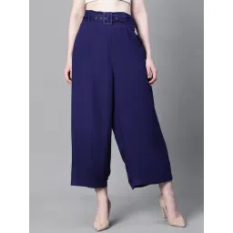 Oxolloxo Navy Relaxed Fit Mid Rise Pants-picture-21