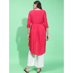 Oxolloxo Red Embroidered Tunic image 2