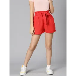 Oxolloxo Red Regular Fit Shorts-picture-38