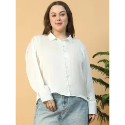 Oxolloxo White Regular Fit Shirt-picture-14