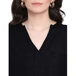 oxolloxo Women V Neck Short Sleeves Printed Tops image 4