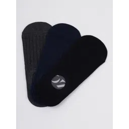 OXYZONE Men Pack Of 3 Shoe Liners-Length Socks-picture-11