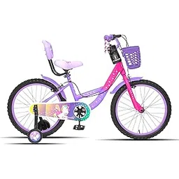 OYEKID Be-You 20T Premium Kids Cycle with Stylish Grip Pearls - Purple/Pink-picture-12