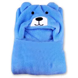 OyO Baby Blue Fleece Mild Winter Single Bed Blanket-picture-36