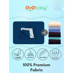 OyO Baby Blue Waterproof Baby Bed Dry Sheet Mattress Protector-picture-25