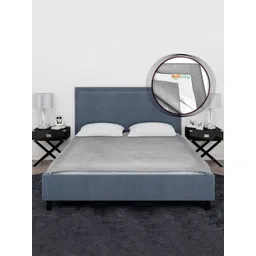 OyO Baby Grey Waterproof Dry Sheets Bed Protector - Double Bed-picture-21