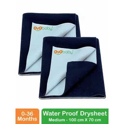 OyO Baby Infants 2-Pieces Solid Waterproof Mattress Protector-picture-23