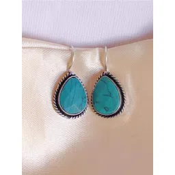 Ozanoo Women Silver-Plated Classic Drop Earrings-picture-19