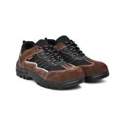 Ozarro Brown Suede Casual Shoes-picture-10