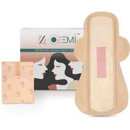 ozemi Natural Bamboo Biodegradable Sanitary Napkin with 4X Absorption | 320 mm (XXL) - Sanitary Pad-picture-25