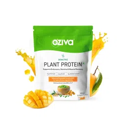 Oziva Bioactive Plant Protein (25g Vegan Protein) For Endurance & Muscle Recovery - Mango Delight-picture-11