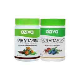 OZiva Hair & Skin Radiance Pack (OZiva Hair Vitamins + Skin Vitamins)-picture-22