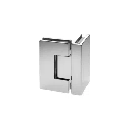 OZONE Glass to Glass Hinge 90° Premium-Grade Metal Satin Stainless Steel Finish, OSSH-44-ED STD SSS-picture-32