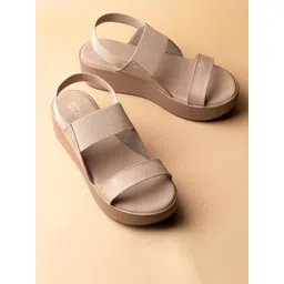 Ozuri Open Toe Flatform Heels-picture-31