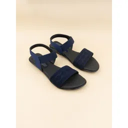 Ozuri Women Backstrap Open Toe Flats-picture-36