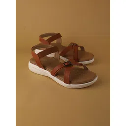 Ozuri Women Open Toe Flats-picture-19