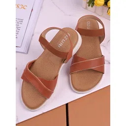 Ozuri Women Open Toe Flats-picture-29