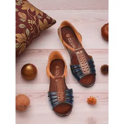 Ozuri Women Open Toe Flats-picture-21