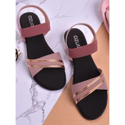 Ozuri Women Open Toe Flats-picture-20