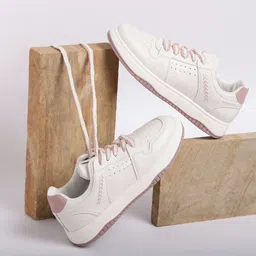 ozzoh Casual Sneaker Shoes|Stylish And Comfortable Lace-Up Style Soft Cushioned Insole Sneakers For Women-picture-23