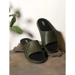 OZZOH Men Rubber Sliders-picture-14