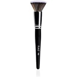 PAC Makeup Kit Foundation Brush | Synthetic Bristle Makeup brush | Face Brush for Cream, Liquid And Powder Formulation | Medium Coverage Application | Black - 1 Brush-picture-29