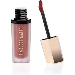 PAC Timeless Matte Mini (Nutty Doodle) | 12H Longlasting Liquid Lipstick | Ultra Pigmented One Swipe Application | Transferproof & Smudgeproof | Matte Finish - 3ML-picture-38