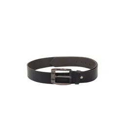 Pacific Gold Men Black Leather Belt-picture-17