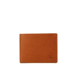 Pacific Gold Men Tan Solid Two Fold Leather Wallet-picture-11