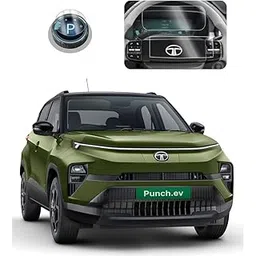 (Pack of 3 TATA PUNCH EV (10.25 INCH) Screen Guard Combo DIGITAL INSTRUMENT CLUSTER + STEERING Protector + Gear Knob Guard Scratch Guard [Not Tempered Glass]-picture-22