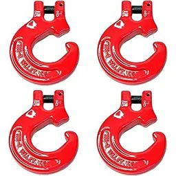 (Pack of 4) 5/16" G80 Logging Chain Choker Hook with 2 Tons 4500Lbs Working Load Limit WLL-picture-23