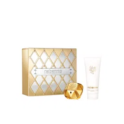Paco Rabanne Set of 2 Women Lady Million EDP 50ml with Body Lotion 100ml-picture-32