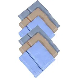 padam enterprises Cotton Men's Handkerchief/Rumal (Multi) image 1