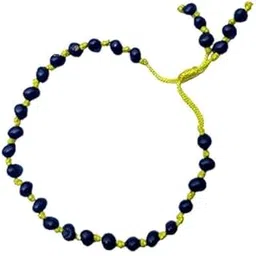 padmavathi enterprises Natural Black Chirmi Gunja Ratti Bracelet Bracelet Band For Men And Women-picture-11