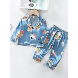 PAGHDAL BROTHER Unisex Kids Printed Night suit-picture-44