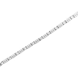 pahel - "the silver that shines" Elegant Tennis Bracelet with Adjustable Fit-picture-32