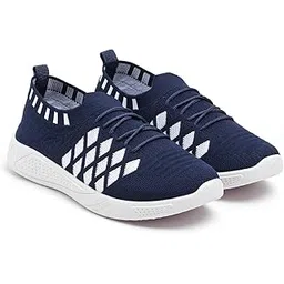 pahnava Women's Slip-on Knit Walking Shoes | Breathable PVC Sole Lightweight Sneakers | Comfortable Casual Shoes for Walking, Gym, Travel-picture-17