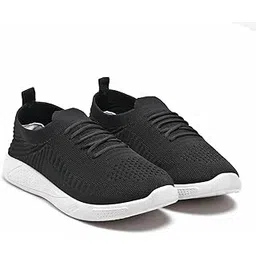 pahnava Women's Slip-on Knit Walking Shoes | Lightweight Breathable Sneakers for Women | Comfortable PVC Sole Casual Shoes for Walking, Gym, Travel, Outdoor image 1