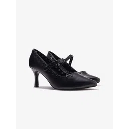 Pair ie Tales Women Leather Kitten Pumps-picture-28