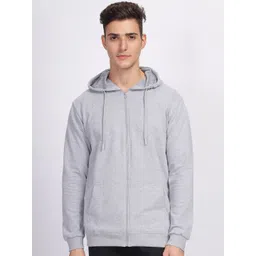 PAKLON Men Solid Long Sleeves Hooded Sweatshirt-picture-30