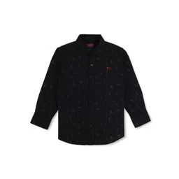 Palm Tree Boys Abstract Printed Regular Fit Opaque Casual Shirt-picture-39