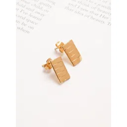 Palmonas Metro Tile Studs for Women-picture-14