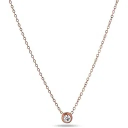 palmonas Rose Gold-Plated Handcrafted Necklace for Women - Gift for Girls & Women | Waterproof & Anti-Tarnish Necklace-picture-48