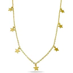 palmonas Starry Night Necklace for Women - Gold Plated Necklace Chain, Waterproof & Anti Tarnish Jewellery | Gift For Women & Girls-picture-14