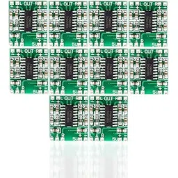 PAM8403/PAM 8403 DIY 5V Audio/Sound 3W/3watt Mini Amplifier Module/kit Board for 4/8 Ohm Speaker Subwoofer/woofer HiFi bass Dual/2 Channel Stereo Digital Power Player/Adapter - Pack of 10-image-24
