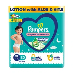 Pampers All Round Protection Pants Extra Large Size Baby Diapers (XL) with Aloe Vera Lotion - 30 Pieces-picture-22