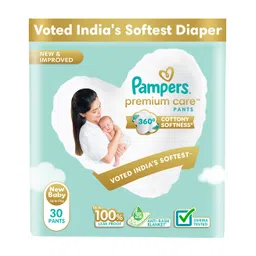 Pampers Premium Care Pants Style Baby Diapers New Born - 30 Pieces-picture-33