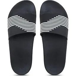 pampy angel Breeze Lines Men's Flip Flops Slides Back Open Household Comfortable Slippers-picture-12